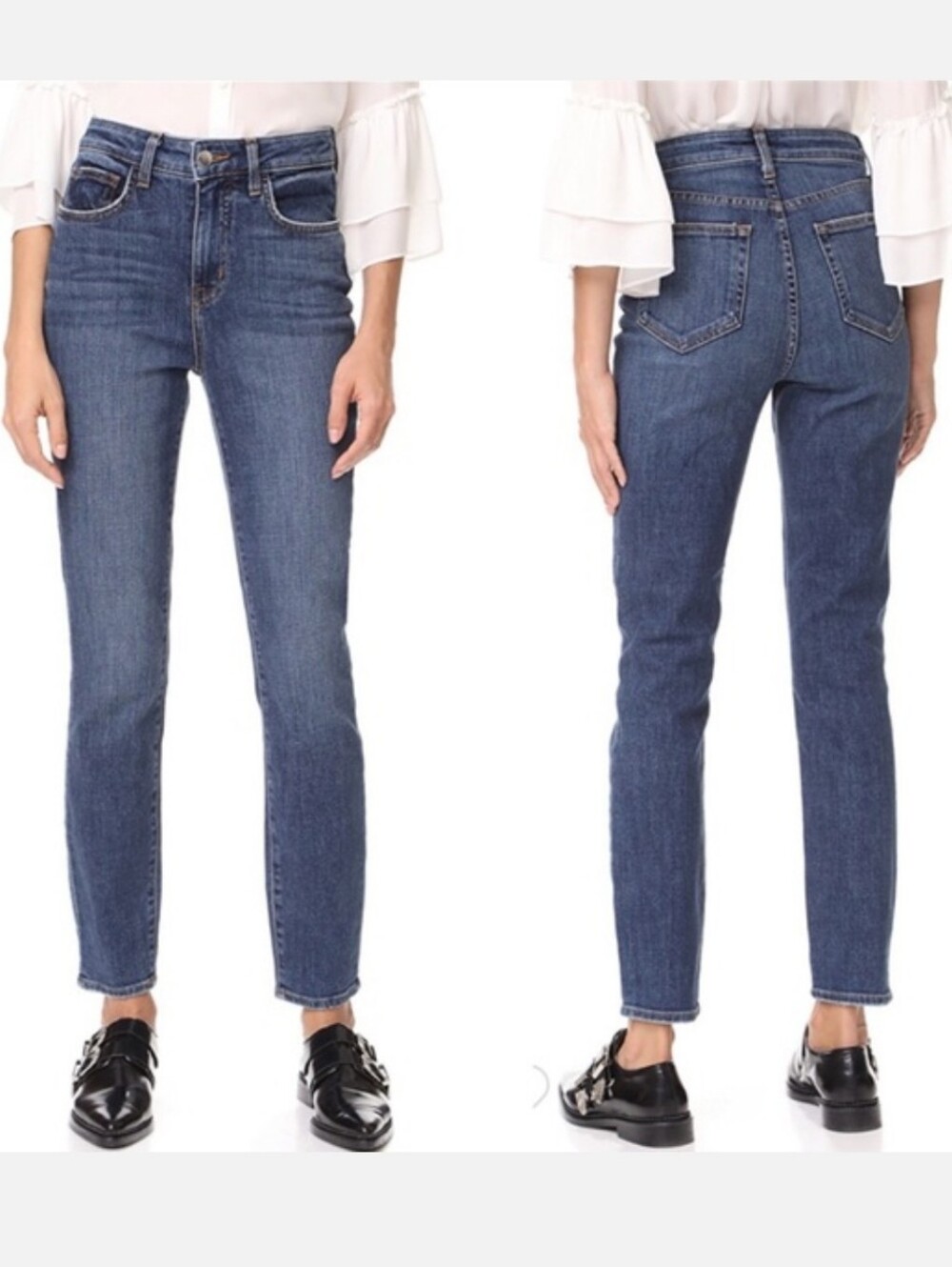 L'AGENCE High 10 High Rise Skinny Jeans